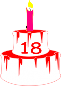 18. születésnapodra